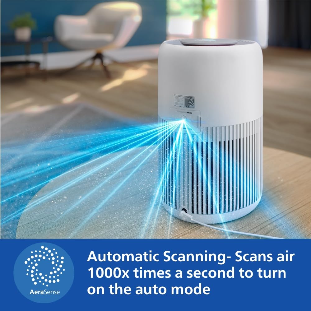Philips AC0920 Smart Air Purifier for Home & Office